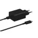 Мережевий зарядний пристрій Samsung 45W Compact Power Adapter with Type-C to Type-C Cable Black, Чорний
