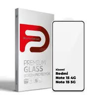 Захисне скло Armor 3D Edge для Xiaomi Redmi Note 15 4G/Note15 5G Чёрный