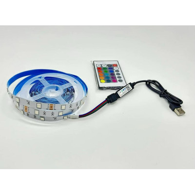 Світлодіодна стрічка Armorstandart RGB 5050 30LED 5М з пультом