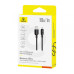 Кабель Baseus Silky Type-C 100W 1м Чорний