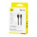 Кабель Baseus Silky Type-C 100W 1м Черный