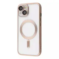 Чохол Накладка Shining Camera MagSafe iPhone 15 Жовта