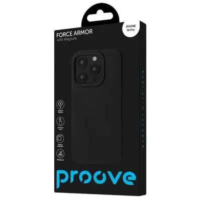 Чехол- Накладка Proove Force Armor Magnetic Ring iPhone 13 Черная