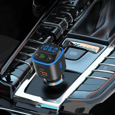 FM модулятор Gelius Tune GP-FMT051 (PD/QC) 36W Чёрный