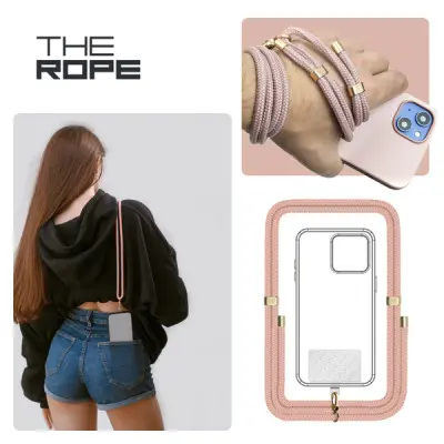 Шнурок для смартфона ARM Rope Рожево-золотий (Rose Gold)