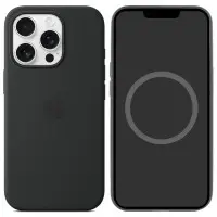 Чехол накладка HC Magsafe iPhone 14 Pro Черная  (AAA Animation)