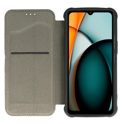 Чехол-книжка Getman Razor Xiaomi Redmi A3 Чорная (Carbon)