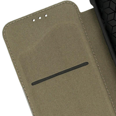 Чехол-книжка Getman Razor Xiaomi Redmi A3 Чорная (Carbon)