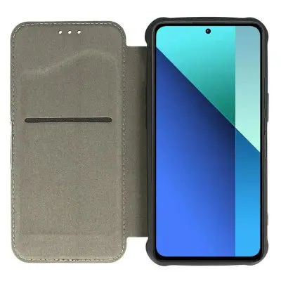 Чехол-книжка Getman Razor Xiaomi Redmi Note 13 4g Чорная (Carbon) Чехол-книжка Getman Razor Xiaomi Redmi Note 13 4g Чорная (Carbon)