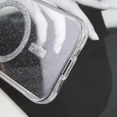 Чехол накладка Radiance MagSafe iPhone 16 Pro Max Прозрачная