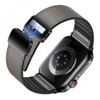 Ремінець Apple Watch 42мм-49мм Hoco WA34 Сірий (Dark Grey)