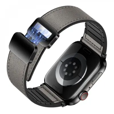 Ремешок Apple Watch 42мм-49мм Hoco WA34 Серий (Dark Grey)