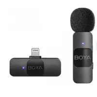 Бездротовий петличний мікрофон BOYA BY-V1 Lightning Бездротовий петличний мікрофон BOYA BY-V1 Lightning