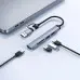 USB хаб WIWU Zolo Wi-HB003 USB-C 5 in 1 Grey, Серый