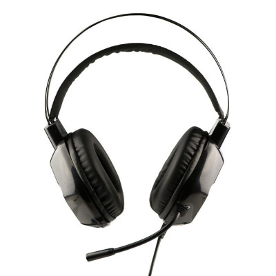 Компьютерные игровые наушники проводные с микрофоном Jeqan JH-760 7.1 Black, Черные