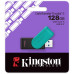 Флеш память USB 128Gb Kingston DT Exodia S USB 3.2  Черно-зеленая