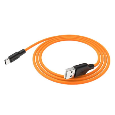 Кабель дата Hoco X21 USB Type A - Type-C 1м Чорно-помаранчевий