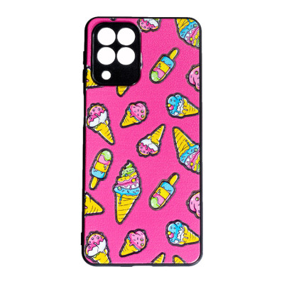 Чехол накладка Summer Hits Samsung M336 (M33) Мороженое