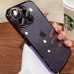 Чехол накладка Glittershine iPhone 12 Pro Фиолетовая