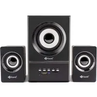 Колонка компьютерная 2.0 Kisonli U-2800BT Black, Черная