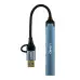 USB хаб LDNIO DS-64U USB и Type C, Серый