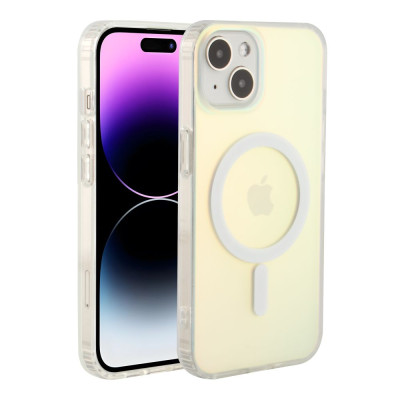 Чохол накладка IMD Gradient MagSafe iPhone 16 Прозора