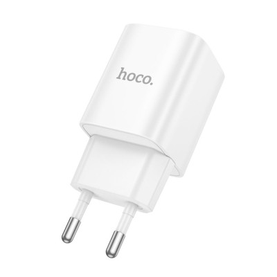 Сетевое зарядное устройство Hoco C149A 1PD+1USB 30W White, Белый