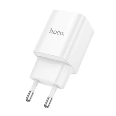 Мережевий зарядний пристрій Hoco C149A 1PD+1USB 30W White, Білий