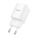 Сетевое зарядное устройство Hoco C149A 1PD+1USB 30W White, Белый
