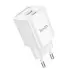 Мережевий зарядний пристрій Hoco C149A 1PD+1USB 30W White, Білий