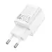 Мережевий зарядний пристрій Hoco C149A 1PD+1USB 30W White, Білий