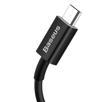 Кабель дата Baseus Superior MicroUSB 1м Чорний