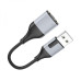 Адаптер Borofon BV19 2-port USB to 3.5mm External Sound Card Чорний