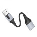 Адаптер Borofon BV19 2-port USB to 3.5mm External Sound Card Чорний