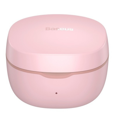 Безпровідні Bluetooth навушники BASEUS Encok True Wireless Earphones WM01 Pink, рожевий