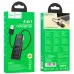 USB хаб Hoco HB25 4in1 USB Black, Чорний