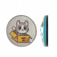 Тримач PopSocket Glass KITTY №25