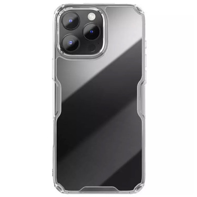 Чохол Накладка Nillkin Nature Pro iPhone 16 Pro Max Прозора