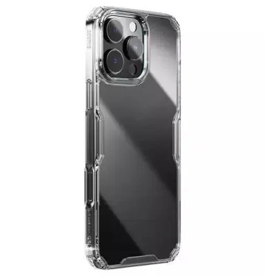 Чехол Накладка Nillkin Nature Pro iPhone 16 Pro Max Прозрачная