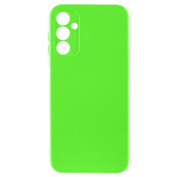 Чехол накладка Getman Liquid Silk Samsung A165 (A16) Салатова/ Neon Green