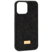 Чехол Накладка Swarovski Diamond iPhone 13 Черная