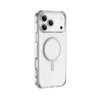 Чехол Накладка WIWU Titanium MagSafe iPhone 17 Pro Max Прозрачная (MCC-702)