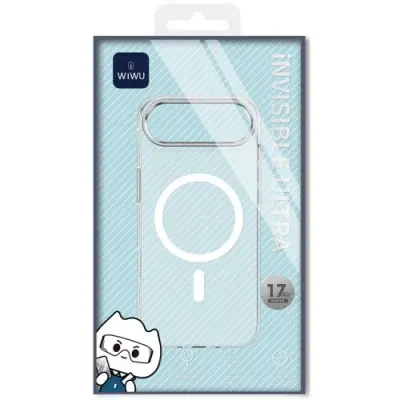 Чехол Накладка WIWU Invisible Pro YXK-207 MagSafe iPhone 17 Air Прозрачная