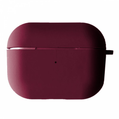 Чохол для AirPods Pro Microfiber Марсала