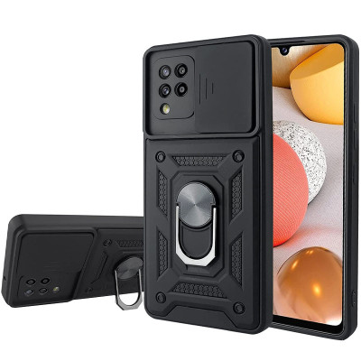 Чехол накладка Serge Ring Camshield Samsung A225 (A22)/M325 (M32) Черная