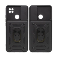 Чехол накладка Serge Ring Camshield Xiaomi Redmi 9c Черная