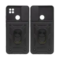 Чехол накладка Serge Ring Camshield Xiaomi Redmi 9c Черная