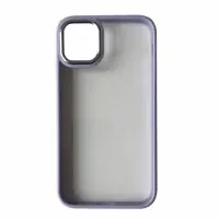 Чехол накладка Crystal Guard iPhone 12 Pro Max Сиреневая