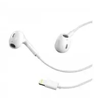 Провідні вакуумні навушники-гарнітура XO EP45 BT Lightning White, білий Провідні вакуумні навушники-гарнітура XO EP45 BT Lightning White, білий