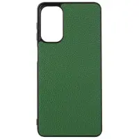 Чехол накладка Leather Xiaomi Redmi Note 9 Pro/Note 9s Зеленая